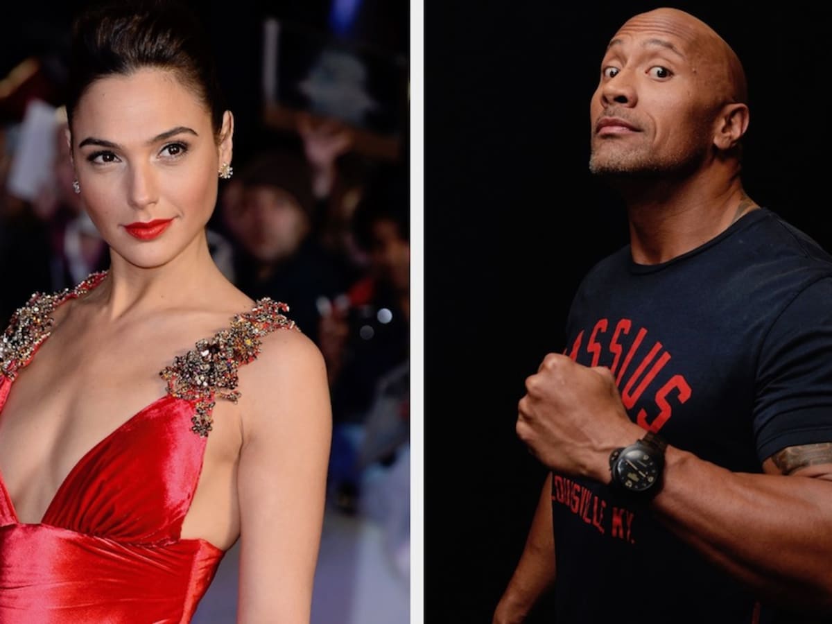 Gal Gadot cực kì quyến rũ khi đóng chung với Dwayne Johnson