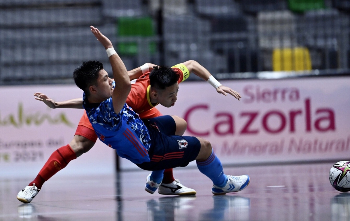 Giao hữu Tứ hùng tuyển Futsal VN để thua sát nút Nhật Bản
